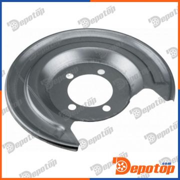 Déflecteur, disque de frein arrière gauche pour TOYOTA | HTO-TY-068, 47882-02031